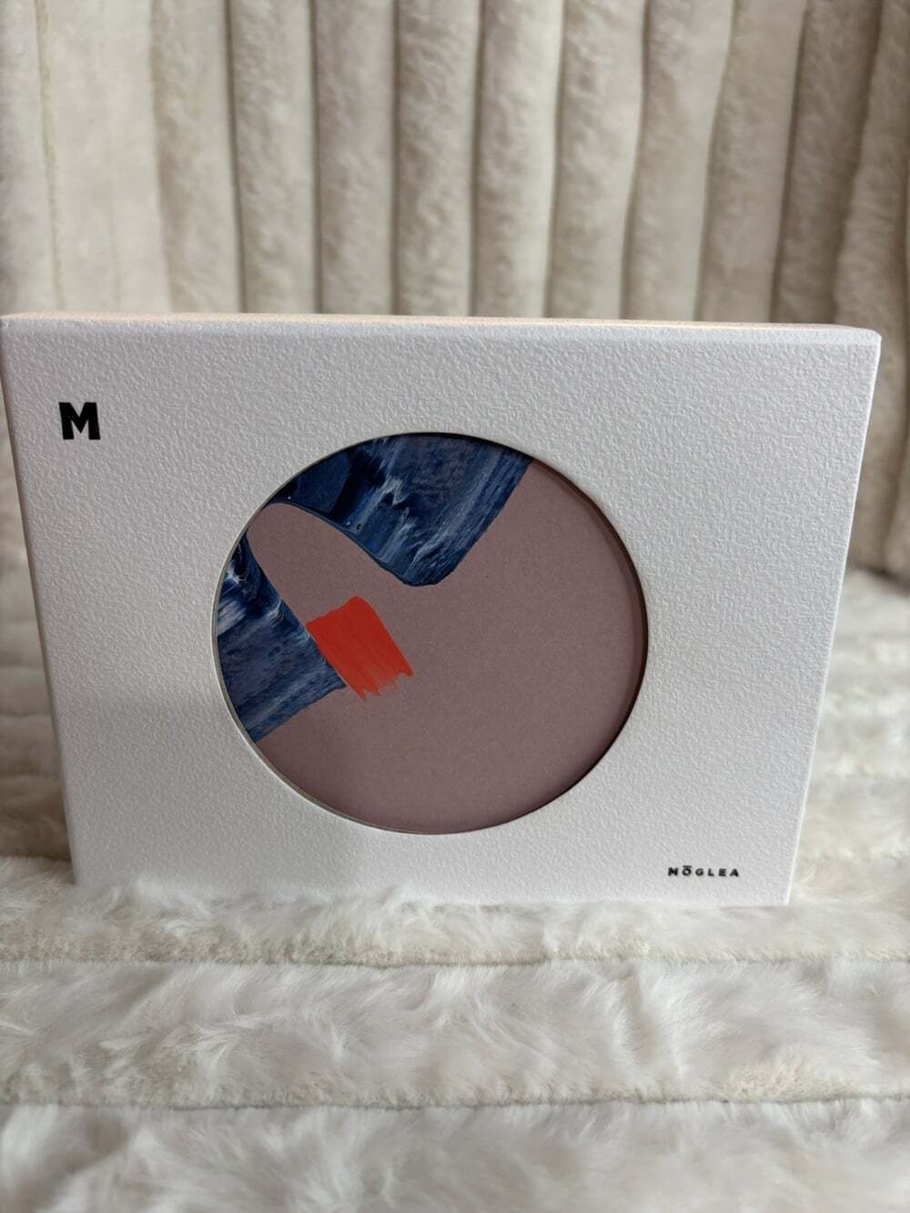 Moglea Hand-Painted Blank Stationery Note Card Set with Envelopes & Gift Box 6